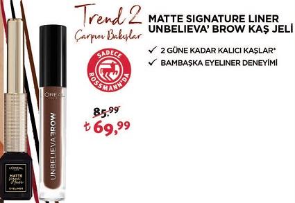 L'oreal Paris Matte Signature Liner Unbelieva Brow Kaş Jeli image