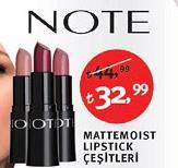 Note Mattemoist Lipstick Çeşitleri image