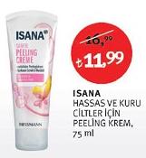 Isana Hassas ve Kuru Ciltler İçin Peeling Krem 75 ml image