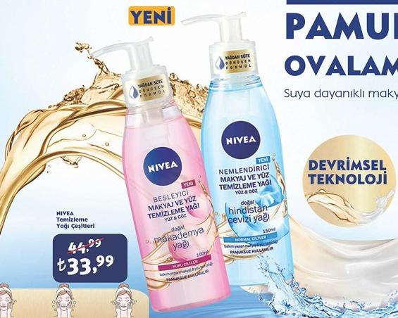 Nivea Temizleme Yağı Çeşitleri image