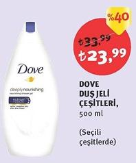 Dove Duş Jeli Çeşitleri 500 ml image