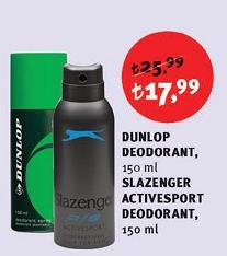 Dunlop Deodorant 150 ml / Slazenger Activesport Deodorant 150 ml image