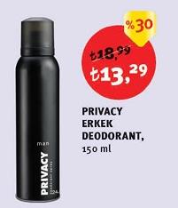 Pvacy Erkek Deodorant 150 ml image