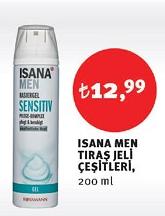 Isana Men Tıraş Jeli Çeşitleri 200 ml image