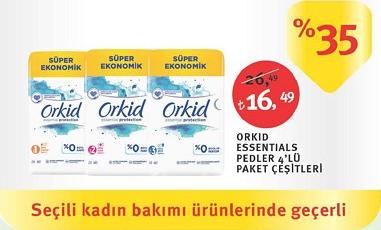 Orkid Essentials Pedler 4'lü Paket Çeşitleri image