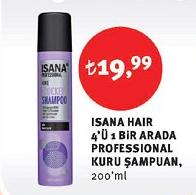 Isana Hair 4'ü Bir Arada Professional Kuru Şampuan 200 ml image