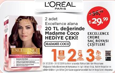 L'oreal Paris Excellence Creme Saç Boyası Çeşitleri image