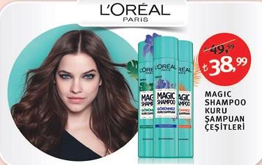 L'oreal Paris Magic Shampoo Kuru Şampuan Çeşitleri image