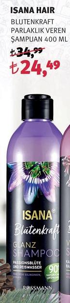 Isana Hair Blutenkraft Parlaklık Veren Şampuan 400 Ml image