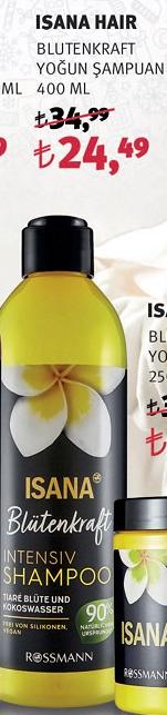 Isana Hair Blutenkraft Yoğun Şampuan 400 Ml image