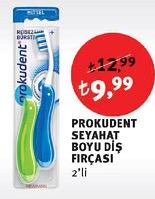 Prokudent Seyahat Boyu Diş Fırçası 2'li image