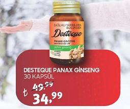 Desteque Panax Ginseng 30 Kapsül image