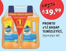 Pronto 2'li Ahşap Temizleyici 750+750 ml image