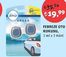 Febreze Oto Kokusu 2 ml x 2 Adet image