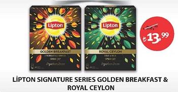 Lipton Signature Series Golden Berakfast & Royal Ceylon image