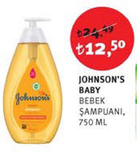 Johnson's Baby Bebek Şampuanı 750 ml image
