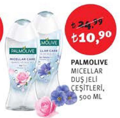 Palmolive Micellar Duş Jeli Çeşitleri 500 ml image