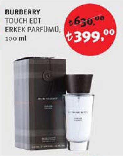 Burberry Touch Edt Erkek Parfümü 100 ml image
