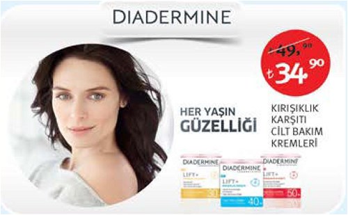 Diadermine Kırışıklık Karşıtı Cilt Bakım Kremleri image
