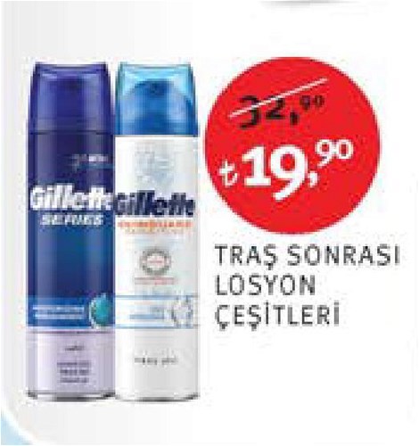 Gillette Traş Sonrası Losyon Çeşitleri image