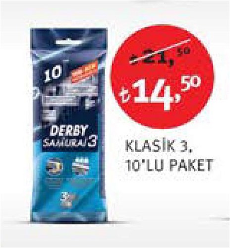 Derby Klasik 3 10'lu Paket image