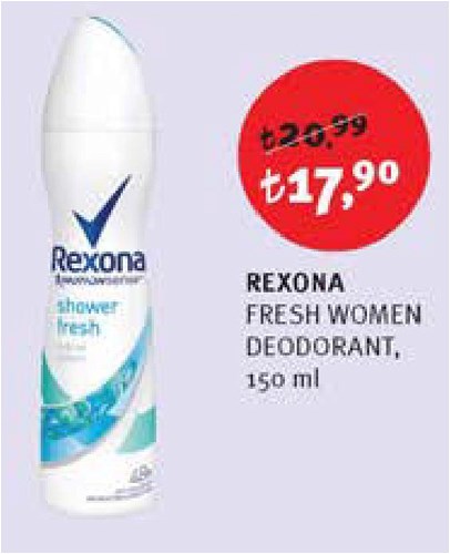 Rexona Fresh Women Deodorant150 ml image