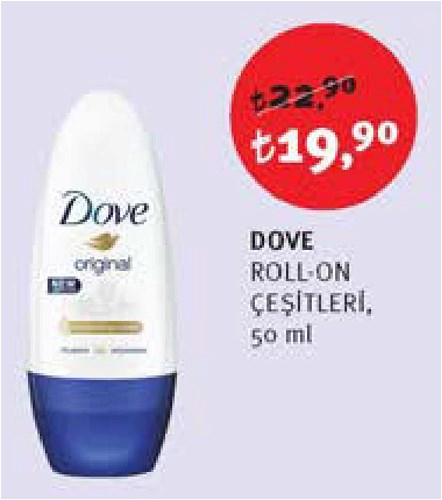 Dove Roll On Çeşitleri 50 ml image