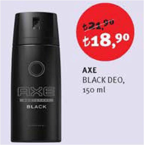 Axe Black Deo 150 ml image