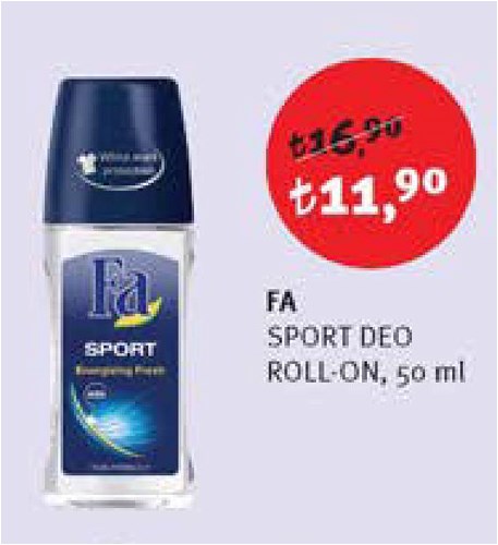 Fa Sport Deo Roll On 50 ml image
