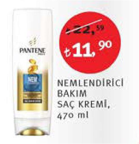 Pantene Nemlendirici Bakım Saç Kremi 470 ml image