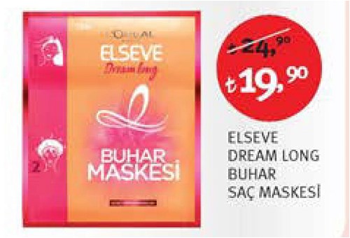 Loreal Elseve Dream Long Buhar Saç Maskesi image