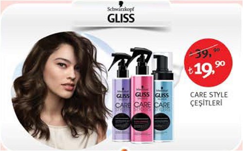 Schwarzkopf Gliss Care Style Çeşitleri image