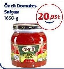 Öncü Domates Salçası 1650 g image