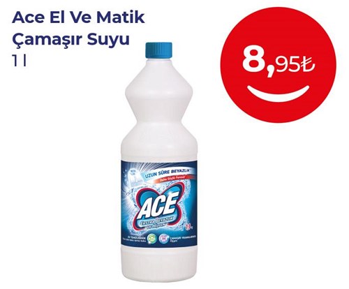 Ace El ve Matik Çamaşır Suyu 1 l image