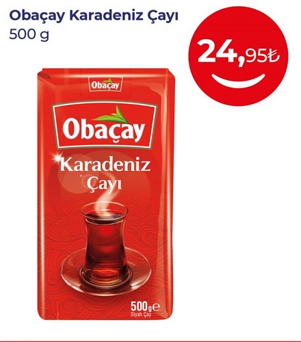 Obaçay Karadeniz Çayı 500 g image