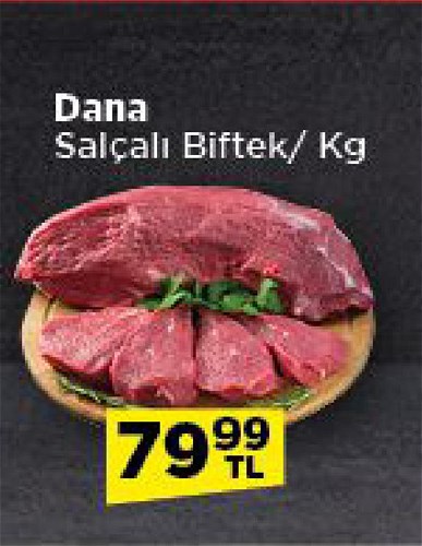 Dana Salçalı Biftek Kg image