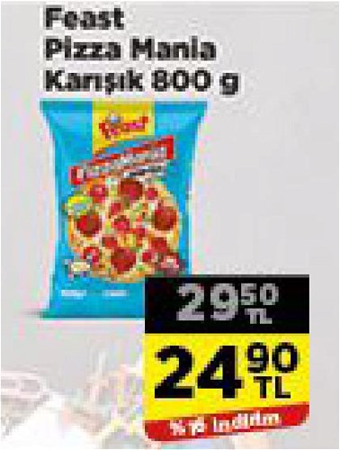 Feast Pizza Mania Karışık 800 g image