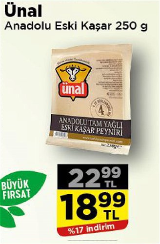 Ünal Anadolu Eski Kaşar 250 g image