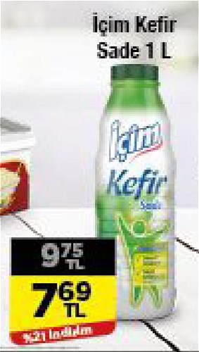 İçim Kefir Sade 1 L image