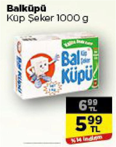 Balküpü Küp Şeker 1000 g image