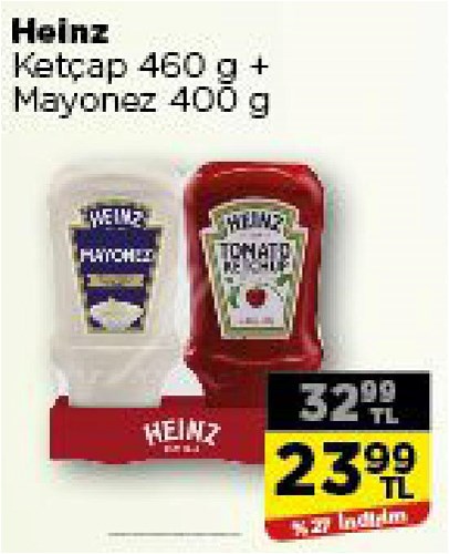 Heinz Ketçap 460 g + Mayonez 400 g image