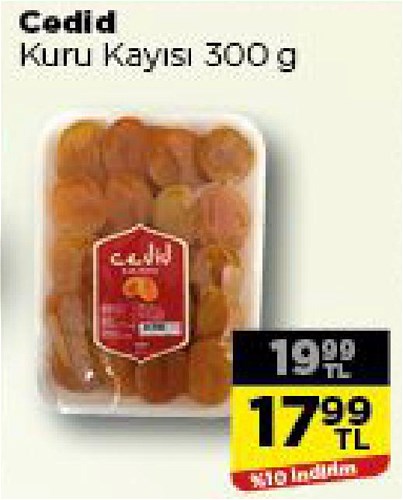 Cedid Kuru Kayısı 300 g image