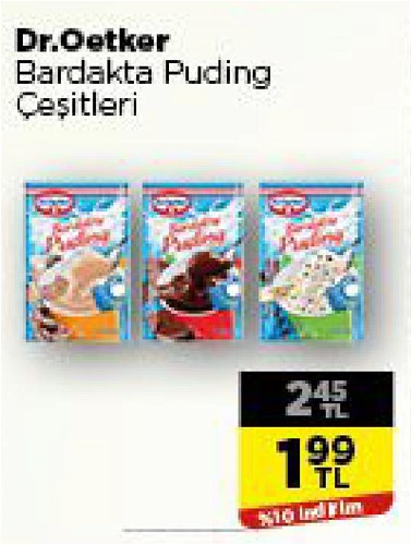 Dr. Oetker Bardakta Puding Çeşitleri image