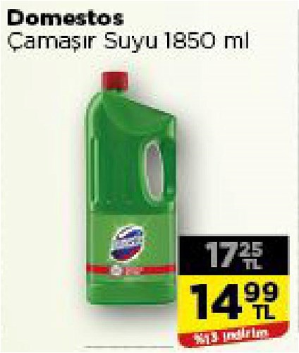 Domestos Çamaşır Suyu 1850 ml image