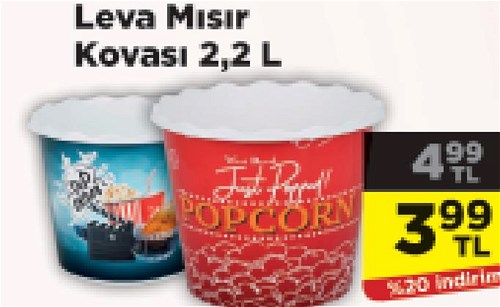 Leva Mısır Kovası 2,2 L image