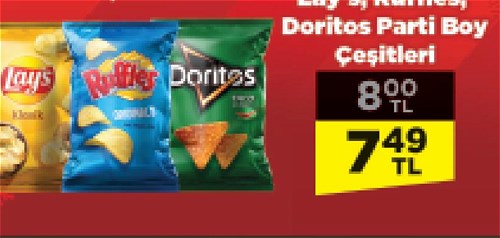 Lay's / Ruffles / Doritos Parti Boy Çeşitleri image