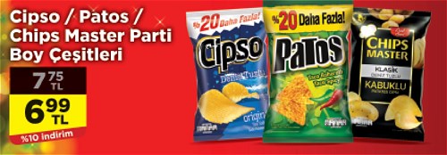 Cipso/Patos/Chips Master Parti Boy Çeşitleri image