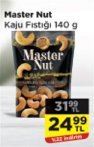 Master Nut Kaju Fıstığı 140 g image