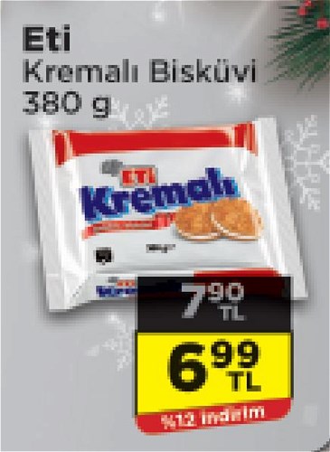 Eti Kremalı Bisküvi 380 g image