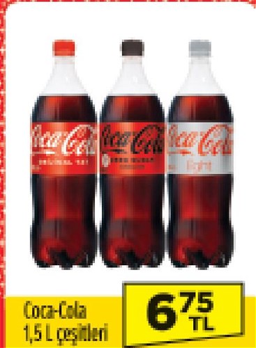 Coca Cola 1,5 Çeşitleri image